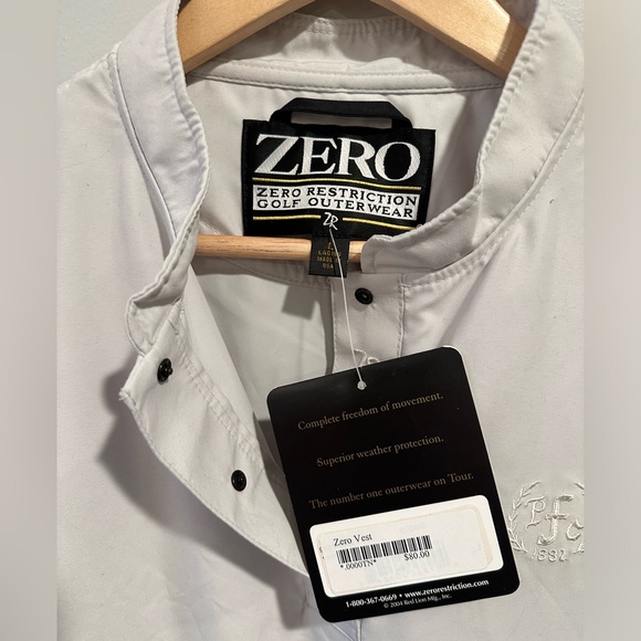 Zero Restrictions Golf Vest sz‎ L - NWT - Picture 2 of 3